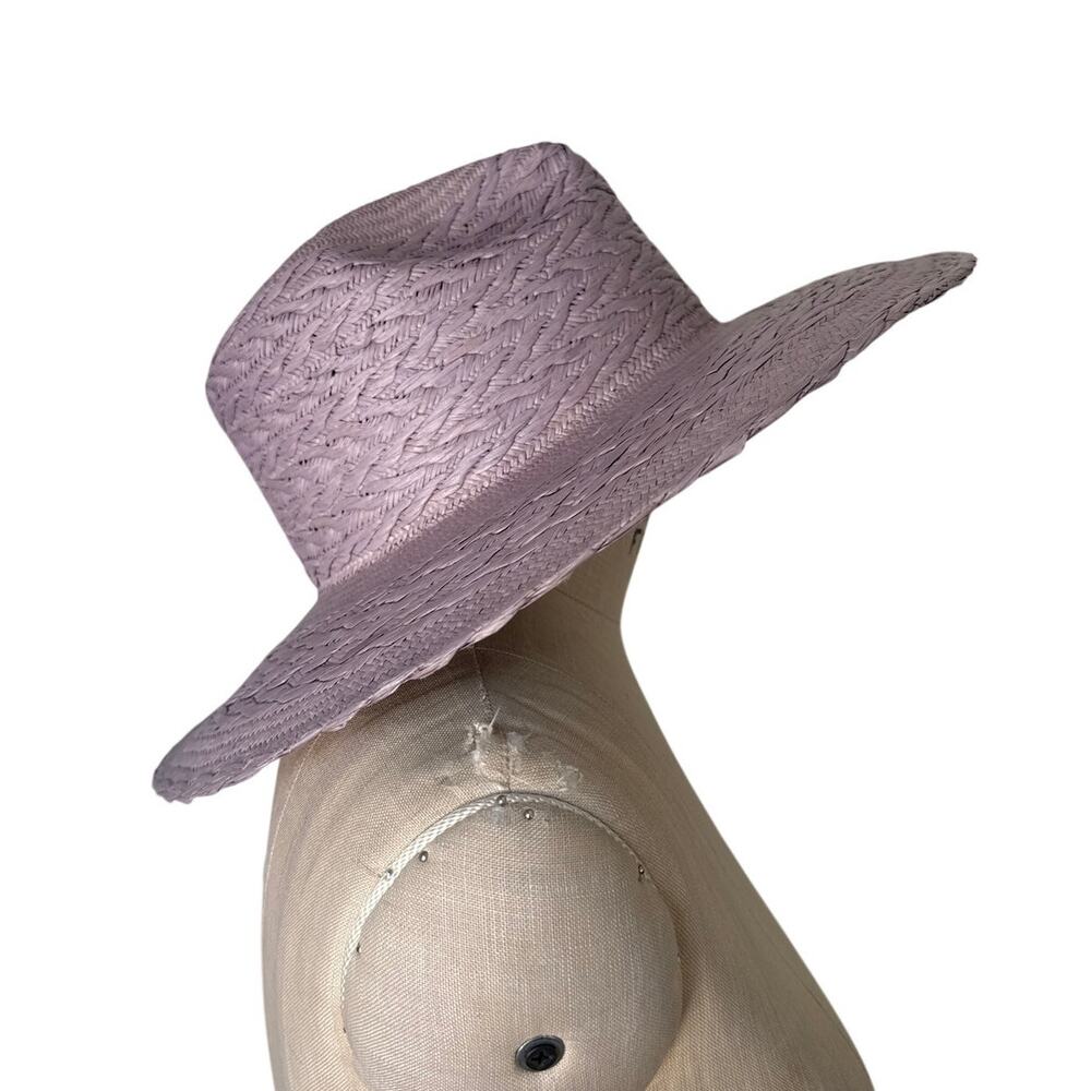 Freya Women's Redwood Straw Hat in Lilac Purple Size Small Medium New with Tags